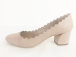 Chloe Scallop Edge Pumps Size 7.5