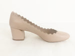 Chloe Scallop Edge Pumps Size 7.5