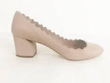 Chloe Scallop Edge Pumps Size 7.5