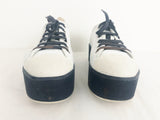 Prada Platform Leather Sneaker Size 10