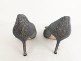 Manolo Blahnik Hangisi Shimmer Pumps Size 9