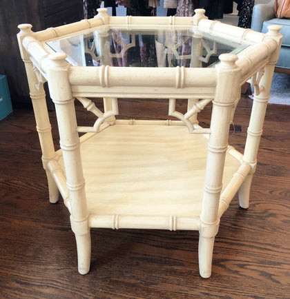 Bamboo Style Side/End Table (2 Available sold separately)