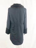 Jane Post Faux Fur Lined Coat Size Small