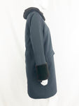 Jane Post Faux Fur Lined Coat Size Small