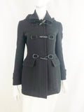 Gucci Black Toggle Jacket Size Small