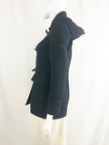 Gucci Black Toggle Jacket Size Small