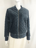 Rino & Pelle Velvet Bomber Jacket Size M