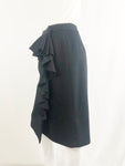 Lela Rose Cashmere Blend Ruffle Skirt Size 4