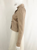 Diane Von Furstenberg Leather Jacket Size 6