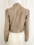 Diane Von Furstenberg Leather Jacket Size 6