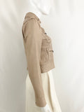 Diane Von Furstenberg Leather Jacket Size 6