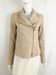 Vince Leather Jacket Size S