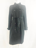 Burberry Trench Coat w/Belt Size 12