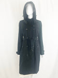 Burberry Trench Coat w/Belt Size 12