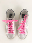 NEW Golden Goose Metallic Hi-Star Sneakers Size 7