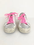 NEW Golden Goose Metallic Hi-Star Sneakers Size 7