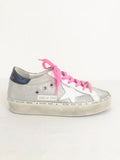 NEW Golden Goose Metallic Hi-Star Sneakers Size 7