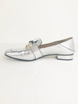 Chloe Silver Loafer/Slide Size 8