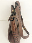 Delvaux Woven Bucket Bag