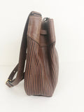 Delvaux Woven Bucket Bag