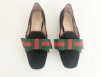 Gucci Suede Bow Loafer Size 9