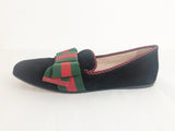 Gucci Suede Bow Loafer Size 9