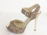 Jimmy Choo Glitter Pumps Size 8