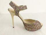 Jimmy Choo Glitter Pumps Size 8