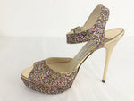 Jimmy Choo Glitter Pumps Size 8