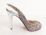 Christian Louboutin Glitter Slingback Size 8