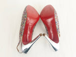 Christian Louboutin Glitter Slingback Size 8