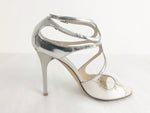 Jimmy Choo Metallic Sandal Size 8