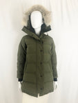 Canada Goose Fur Trim Parka Size S