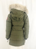 Canada Goose Fur Trim Parka Size S