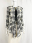 Alexander Wang Leather Trim Jacket Size 2