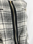 Alexander Wang Leather Trim Jacket Size 2