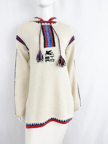 NEW Etro Hooded Sweater Size 2
