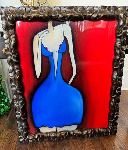 Glycee Frontside Framed Print