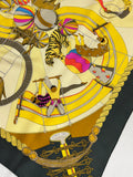 Hermes Circus Silk Scarf 90