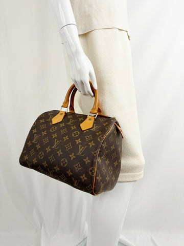 Speedy Bandoulière 25 Monogram Empreinte Leather - Women