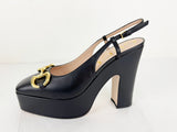 NEW Gucci Charlotte Slingback Size 7.5