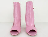 NEW Casadei Open-Toe Boots Size 8
