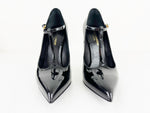 Saint Laurent Patent T-Strap Pumps Size 8.5