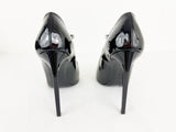 Saint Laurent Patent T-Strap Pumps Size 8.5