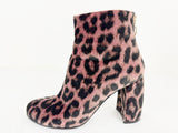 Stella McCartney Velvet Animal Print Boots Size 8