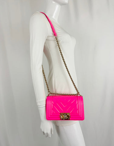 NEW Chanel 2023 Neon Boy Flap Bag