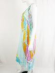 Carlisle Collection Silk Dress and Scarf Size 4