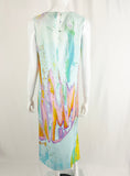 Carlisle Collection Silk Dress and Scarf Size 4