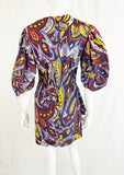 Rhode Cotton Patterned Dress Size S