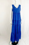 Johnny Was Eyelet Maxi Dress Size Small